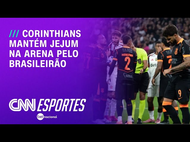 Corinthians mantém jejum na Arena pelo Brasileiro ao perder para o Flamengo | CNN NOVO DIA