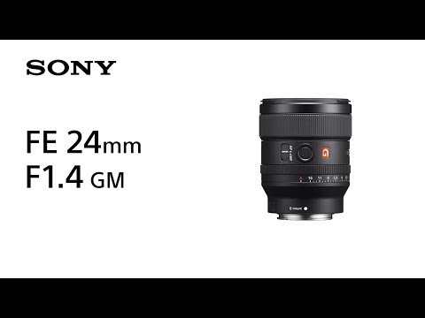 Sony Alpha FE 24mm f/1.4 GM Lens