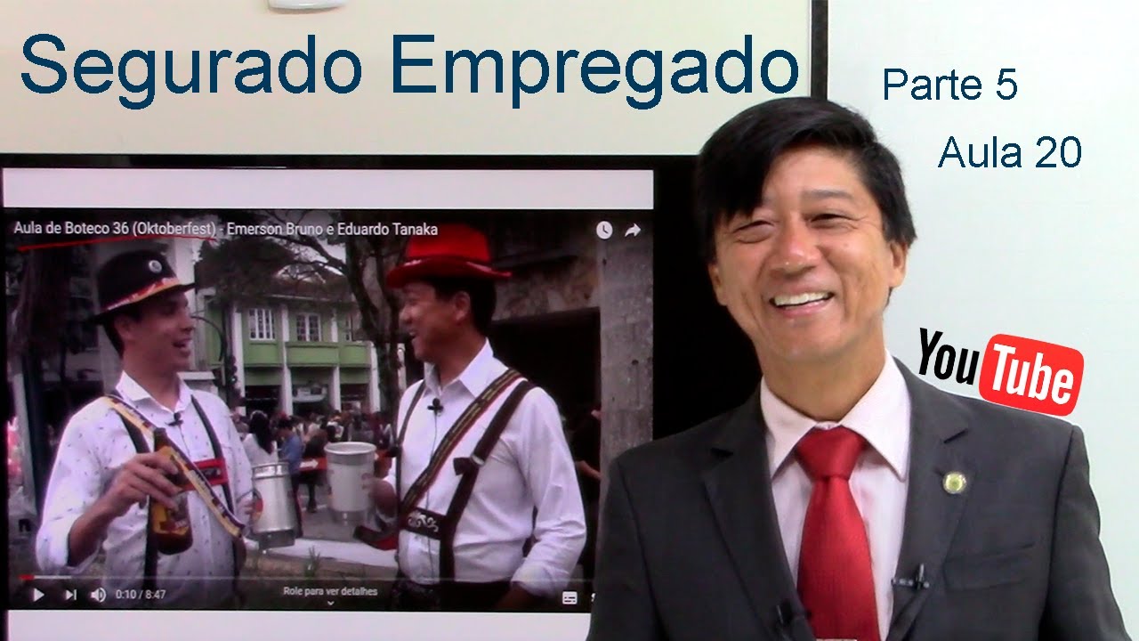 Direito Previdenciário - Tipos de Segurados do RGPS - Empregados V - aula 20 - Prof Eduardo Tanaka