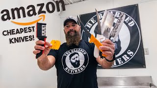 Pro Butchers Use The Cheapest Amazon Knives 🔪  