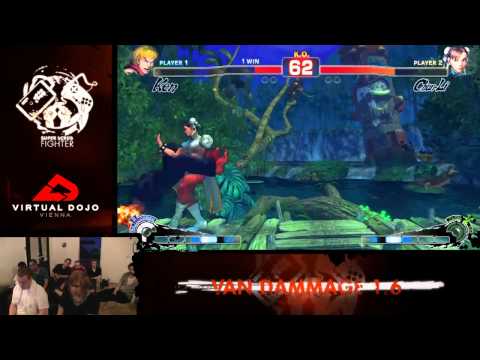 SSF4AE - diko [ken] vs. bimbin [chun-li] - VanDammage 1.6 Winners Bracket