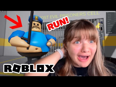 ESCAPING JAIL! Barry's Cursed Evil Prison Story with AUBREY!