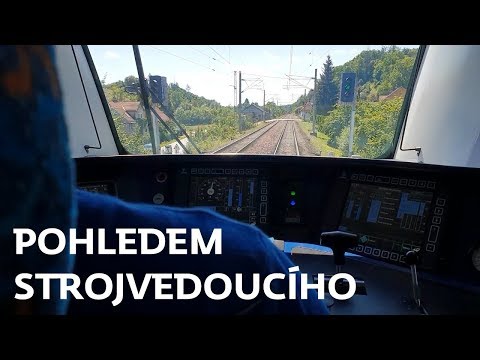 Pohledem strojvedoucího: Letovice - Brno hl.n. (Panter)