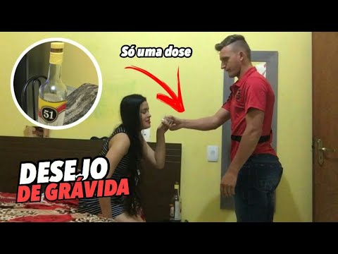 MEU PRIMEIRO DESEJO DE GRÁVIDA *VEJA A reação dele*