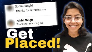 Exact template to get referral for Job | How to get referral on LinkedIn | Anshika Gupta