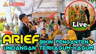 Download lagu ARIEF TAMPIL MEMUKAU DI ACARA WEDDING mp3