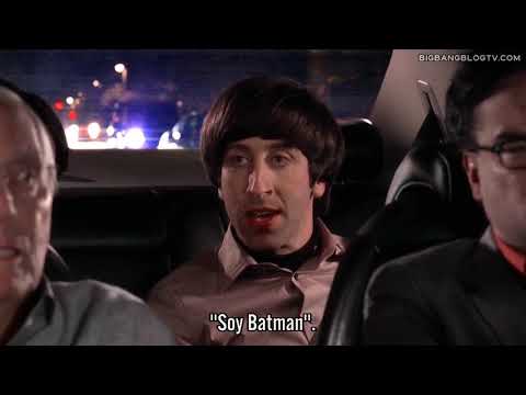 The Big Bang Theory 9x17   Adam West y la lista definitva de Batman