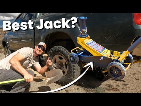Best Offroad Jack! Big Wheel Jack for BIG TRUCKS!