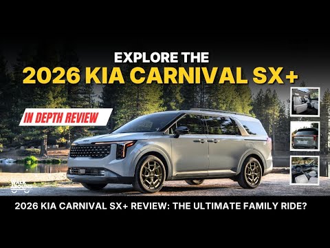 2026 Kia Carnival Hybrid SX+ FWD in Thunder Grey for sale at Donnelly Kia in Ottawa, ON