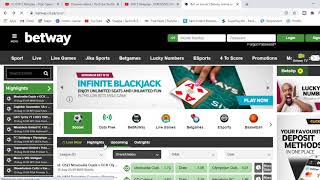Betway Sport Betting Overs and Unders for beginners( easy to understand)