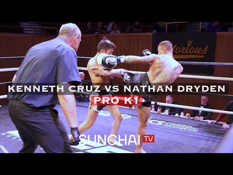 Kenneth Cruz vs Nathan Dryden  | Pro K1 #k1 #kickboxing #k-1 #muaythai #thaiboxing