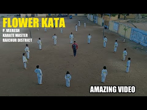 Flower Kata | Karate | P. Veeresh Raichur District