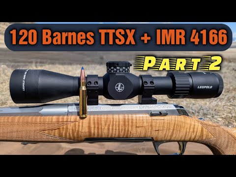 Seating Depth Test with 120 Barnes TTSX- 7mm-08 Load Development