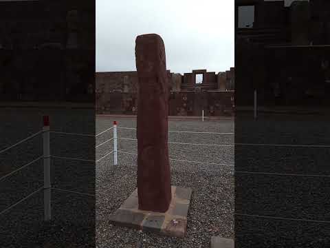 Tiwanaku PORTAL de Kalasasaya/ Bolivia perto de LAPAZ