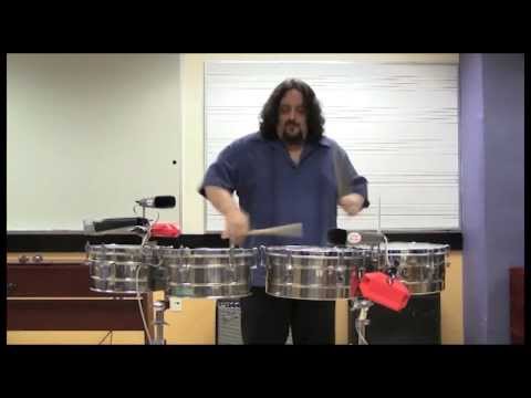 How to play Timbales - Eguie Castrillo | The DrumHouse