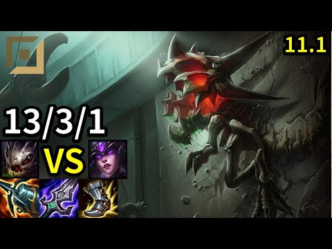 Kog'Maw ADC vs Syndra - EUW Diamond | Patch 11.1