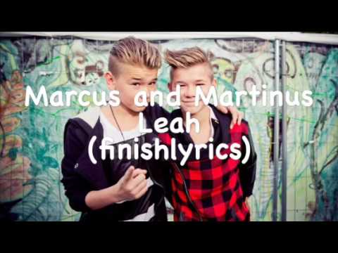 Marcus and Martinus Leah (finnish lyrics)