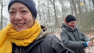 暖房壊れ、暖炉で家族と過ごす日々。悪徳業者。アウトレットで暖をとる。黒豆の使い回し。