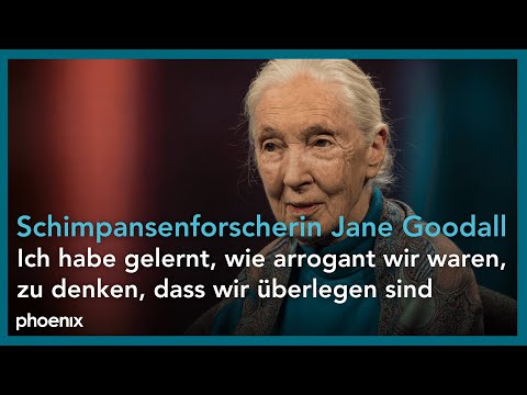 phoenix persönlich: Verhaltensforscherin Jane Goodall zu Gast bei Theo Koll