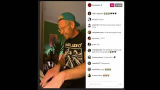 Dan Smith (Bastille) performing Glory and Flaws on Instagram Live
