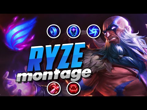 RYZE MONTAGE | BEST RYZE PLAYS S9 | CARRY GOD
