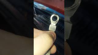 2003 Chevy Silverado Hood-Firewall Ground Wire Replacement