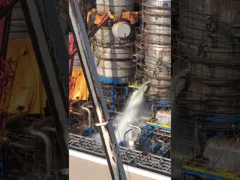 Falha durante teste hidrostático de tanque de evaporação - Bracell - Lençóis Paulistas - 10-06-2021