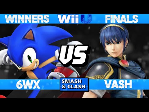 S&C 10 - 6WX (Sonic) vs Vash (Marth) - SSB4 Winners Finals - Smash Wii U