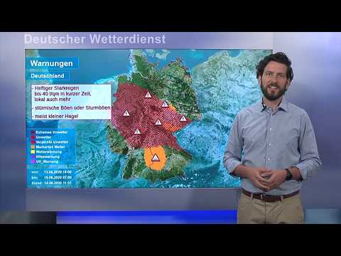 14.06.2020 Unwetterinformation - Deutscher Wetterdienst (DWD)