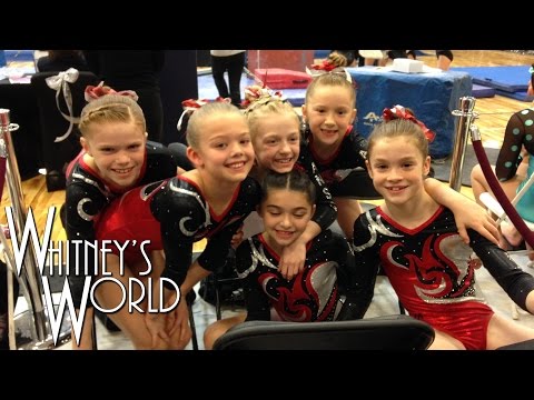 Whitney Bjerken Level 4 Team State Gymnastics Meet