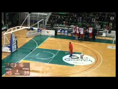 ORO CACERES 2016 BASKET,78 - C.B. GRANADA,75 (27/01/2012 0:00:00)