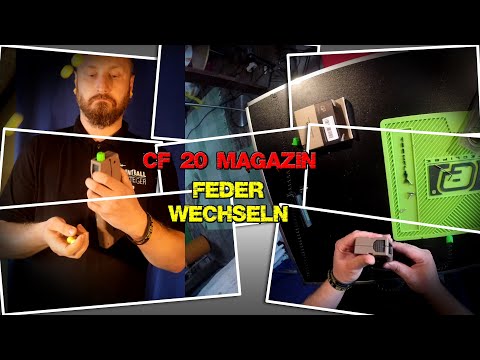 CF 20 Magazinfeder tauschen | Paintball Einsteiger