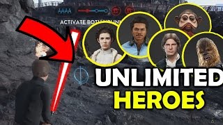 ➤ Multi-Hero Glitch - Unlimited Heroes in Walker Assault * [Patched] * - Star Wars Battlefront