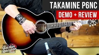 Video thumbnail for Takamine P6NC Pro Series 6 Acoustic-Electric Guitar Demo by Austin Bazaar