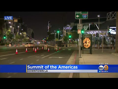 Summit of Americas, LA 시내 교통 및 도로 폐쇄 | Summit of Americas to bring traffic, road closures to Downtown LA
