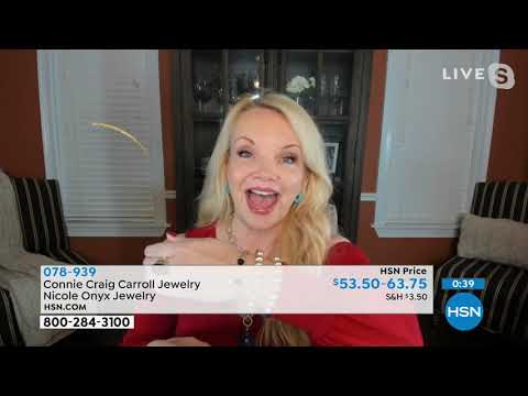 Connie Craig Carroll Jewelry Nicole Onyx TwistDesign Ban...