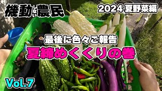 夏野菜たちの晩夏「最後にやきそば＆にんにく酒」