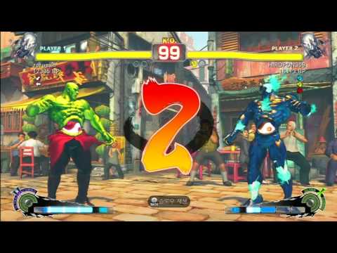 SSF4 Rank Match  zorusan (SE)  vs  HIROPON309 (SE)