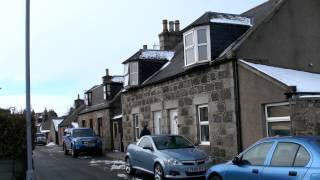 preview picture of video 'Gas Street in Oldmeldrum in Scotland 2013'