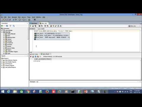 Administration de base de données Oracle 29 Les dates Partie 2 2