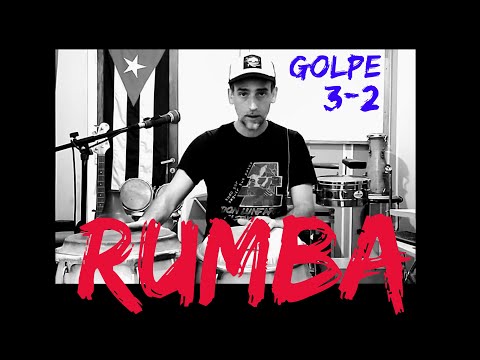 Nacho Giusti - Rumba Guaguancó - Golpe 3-2 - Patrones Básicos #1 Percussion Tutorial Lesson Conga