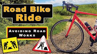 Road Bike Ride avoiding road works
