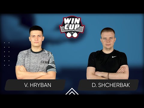 13:30 Vadym Hryban - Denys Shcherbak West 3 WIN CUP 11.08.2024 | Table Tennis WINCUP