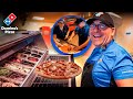 APRENDI A FAZER PIZZAS NA DOMINO S COM A BRUNA