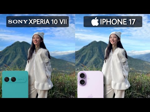 Sony Xperia 10 VII vs. iPhone 17 Kameratest-Vergleich