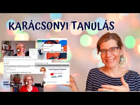 Magyartanulás karácsonykor is? - #learnhungarian with a #hungariancourse at #easyhungarian