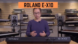Video thumbnail for Roland E-X10 | Arranger Keyboard Overview with Georgy by RAP Distribution Sdn Bhd