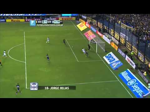 Gol de Rojas. Boca 0 - Gimnasia 1. Fecha 19. Torneo primera División 2014. FPT.