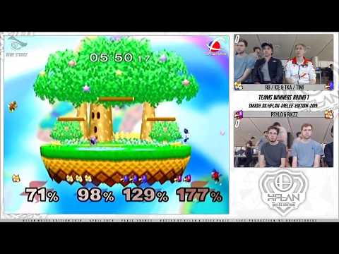 HFLAN 2019 - RB | Ice & TKA | Timi (BLUE) VS Psylo & Rikzz (RED) TEAMS WR2 - Smash Melee