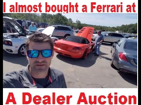 Inside Access to a DEALER ONLY Highline Car Auction